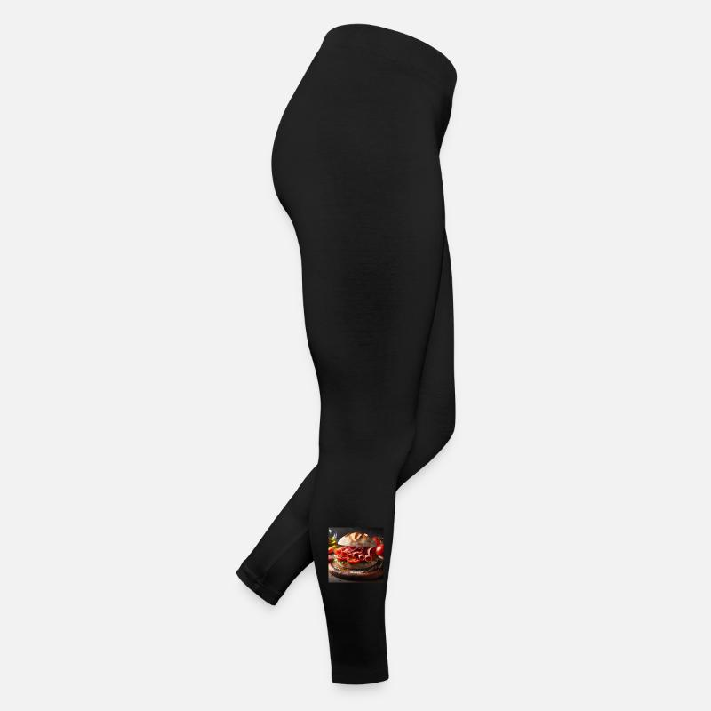 Serrano ham and tomato sandwich Women’s Jersey Leggings