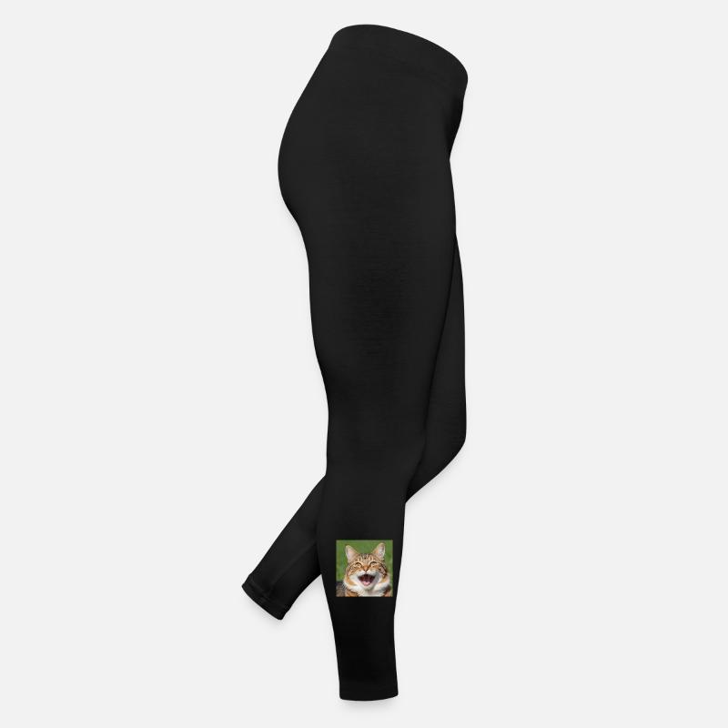 Katze Frauen Jersey Leggings