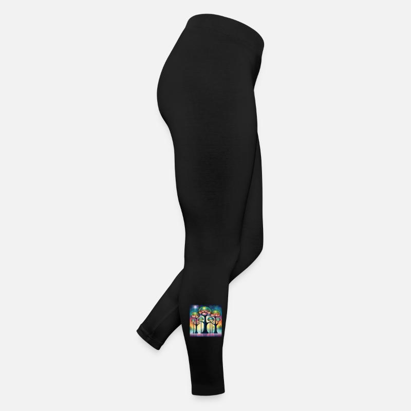 Hundertwasser Bäume Frauen Jersey Leggings