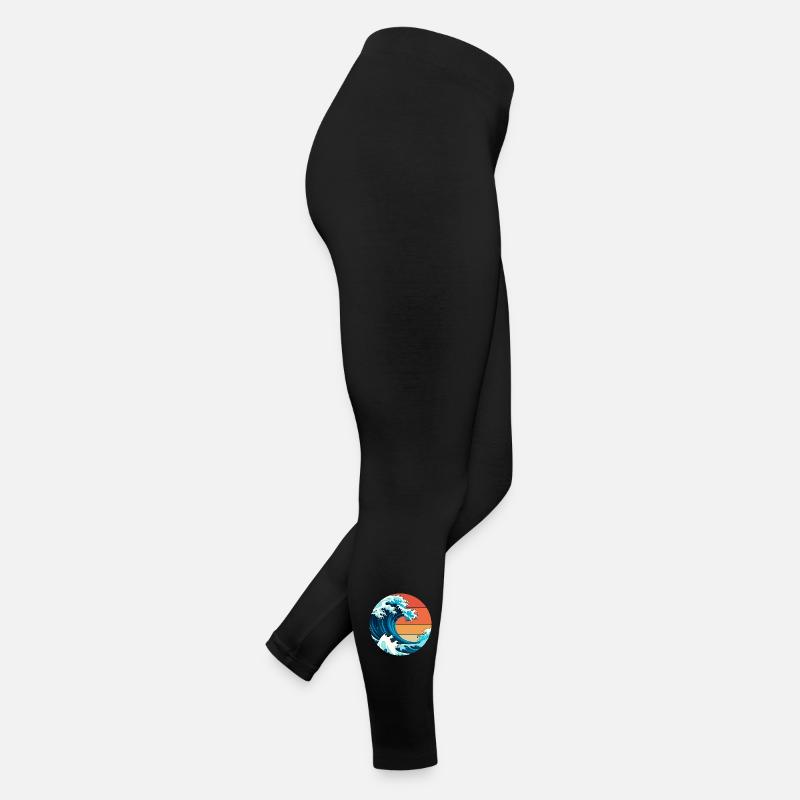 Japan Wave Women’s Jersey Leggings
