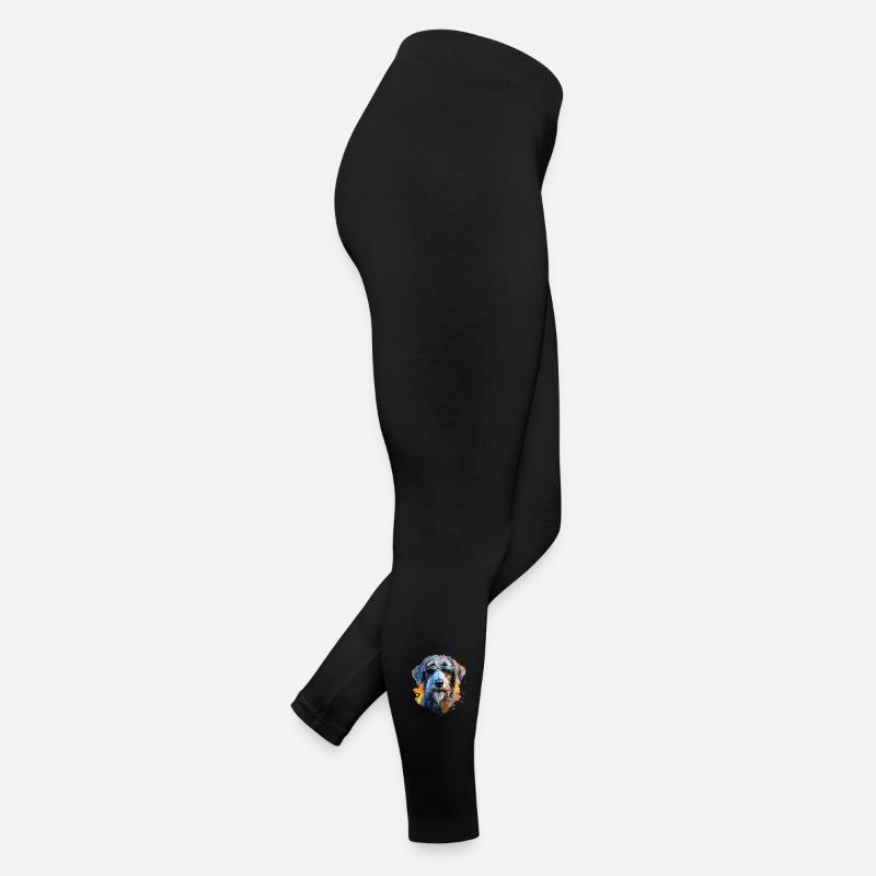 Lévrier avec lunettes de soleil Legging en jersey Femme