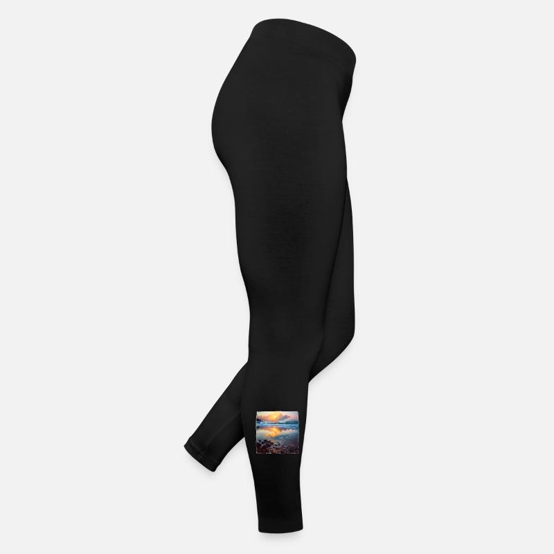 Plage Cailloux Legging en jersey Femme