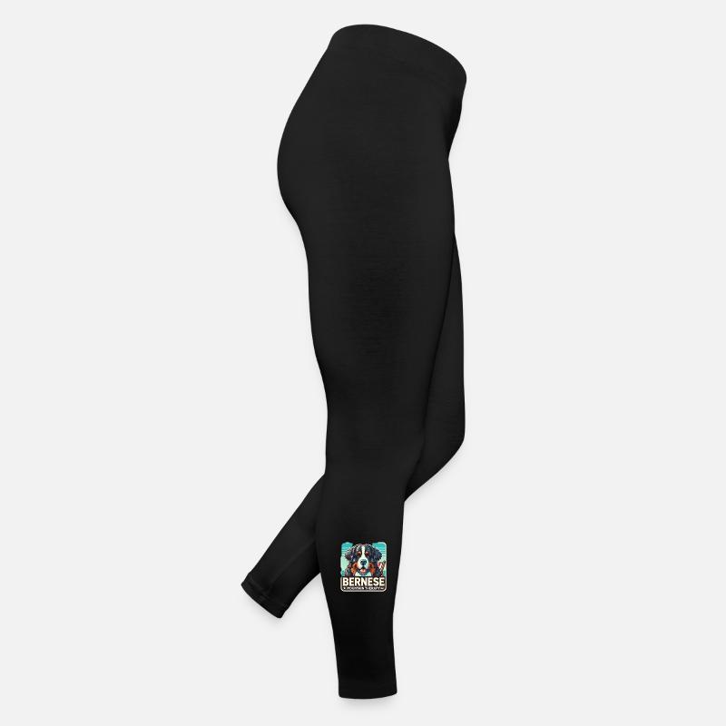 Bernese mountain dog Women’s Jersey Leggings
