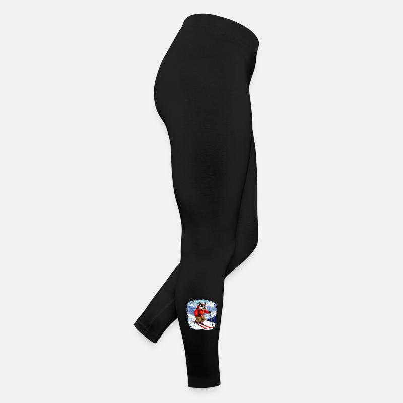 Chien de ski Legging en jersey Femme