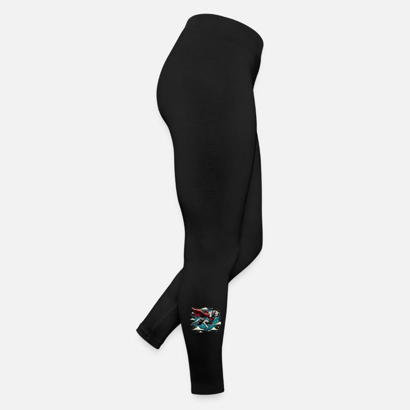 Super chien braque de Weimar Weimi Cape Cape cadeau Legging en jersey Femme