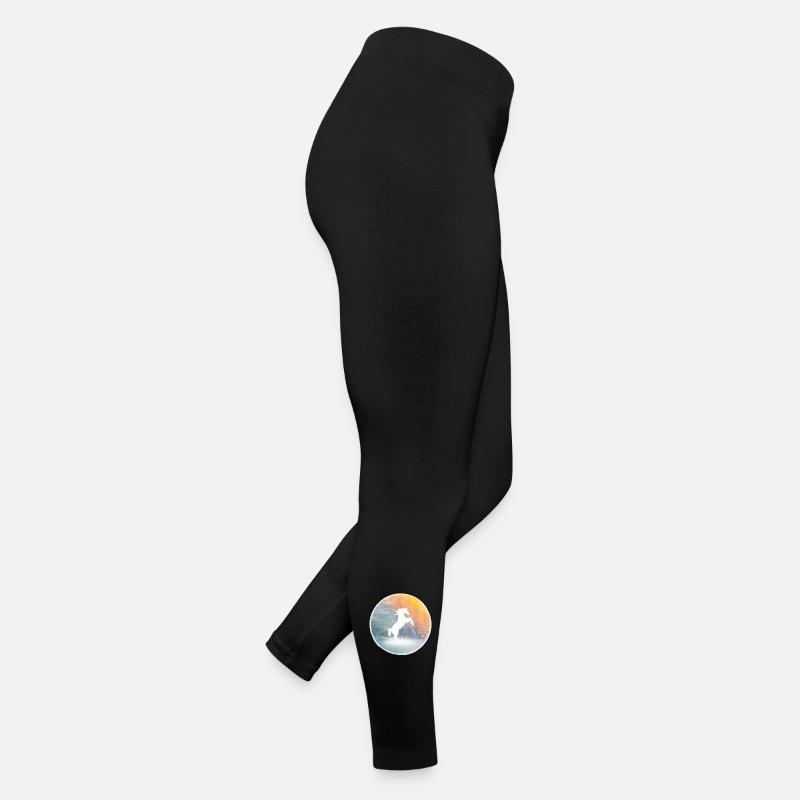 Mystical unicorn in the enchanted forest Women’s Jersey Leggings