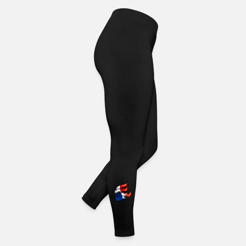 Panama Flag - Panama - Ninja Women’s Jersey Leggings
