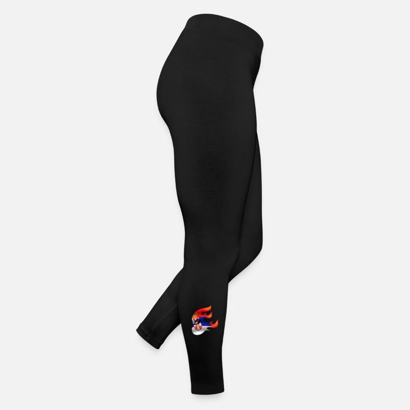 Flagge von Serbien - Serbisch - Ninja Frauen Jersey Leggings