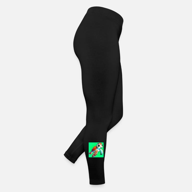 Schildkröte Frauen Jersey Leggings