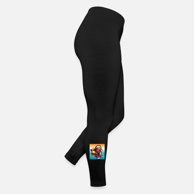 Mandarinente Frauen Jersey Leggings
