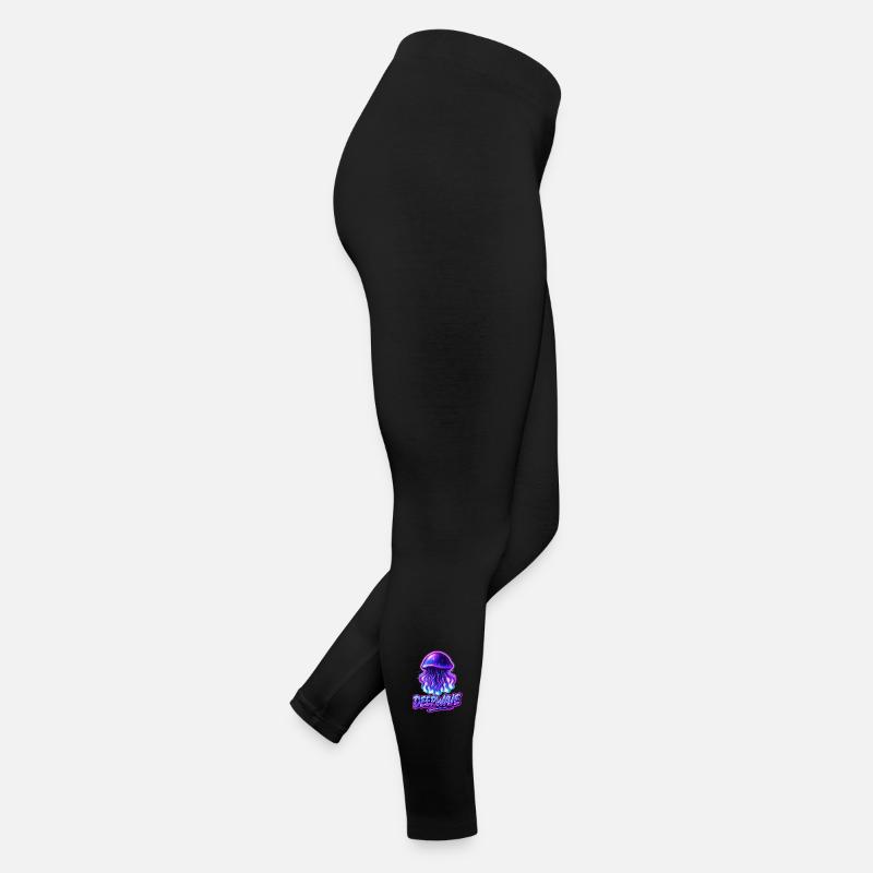 Conception de méduse néon Deepwave Legging en jersey Femme