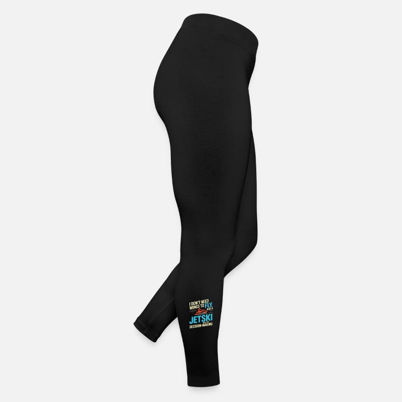 Jetski Rider Funny Decision Making Quote  Women’s Jersey Leggings