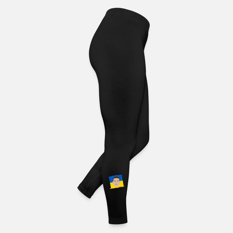 Zelensky Ukraine Flag Women’s Jersey Leggings