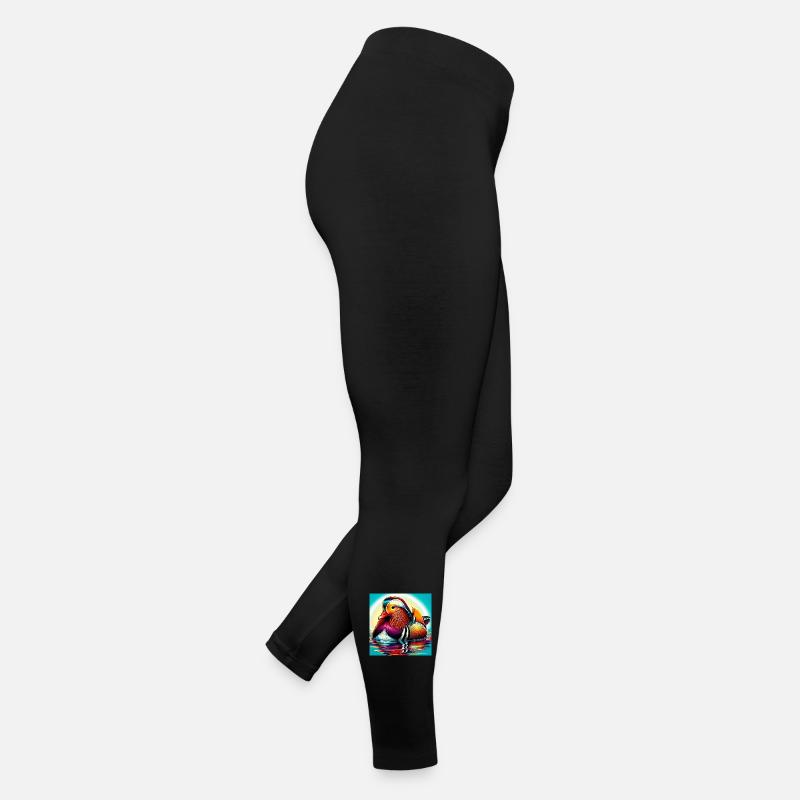 Mandarin duck Women’s Jersey Leggings