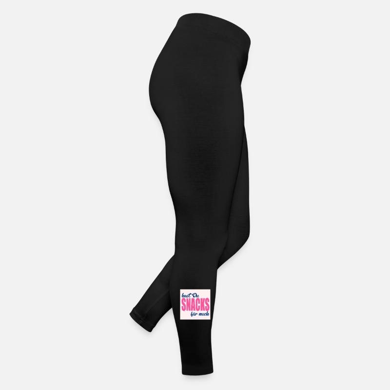 ESSEN SNACKS LIEBEN Frauen Jersey Leggings