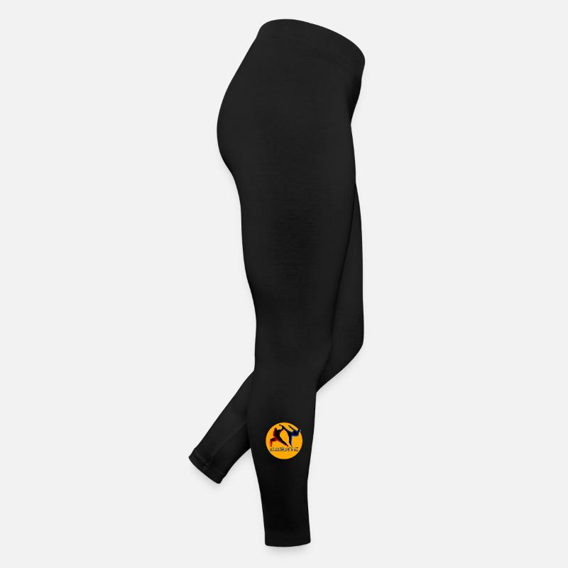 Martial Arts Dynamics Karate Silhouette Women’s Jersey Leggings