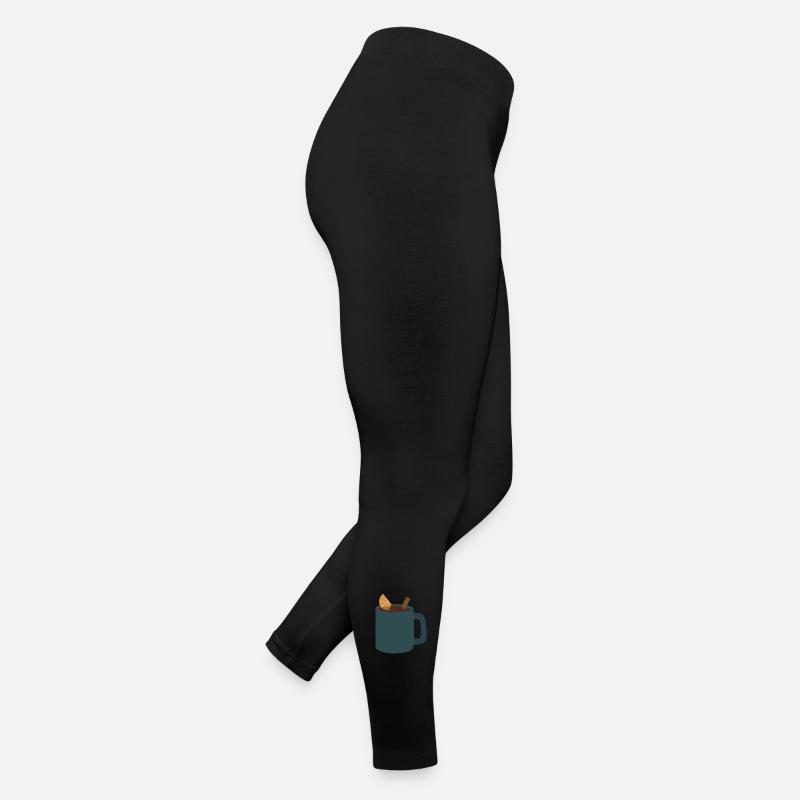 Illustration de tasse de vin chaud Legging en jersey Femme