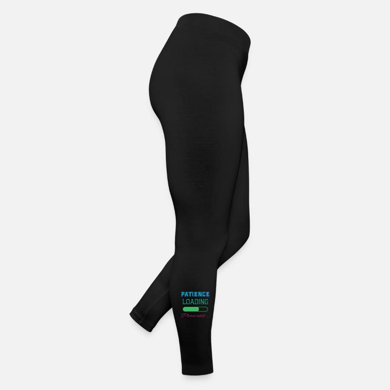 Patience loading t-shirt Women’s Jersey Leggings