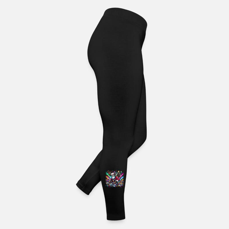 Neon Santa DJ Noël Pulse Legging en jersey Femme
