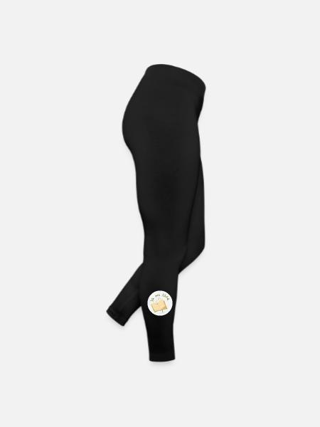 la mi läse - Legging en jersey Femme - noir - Droite