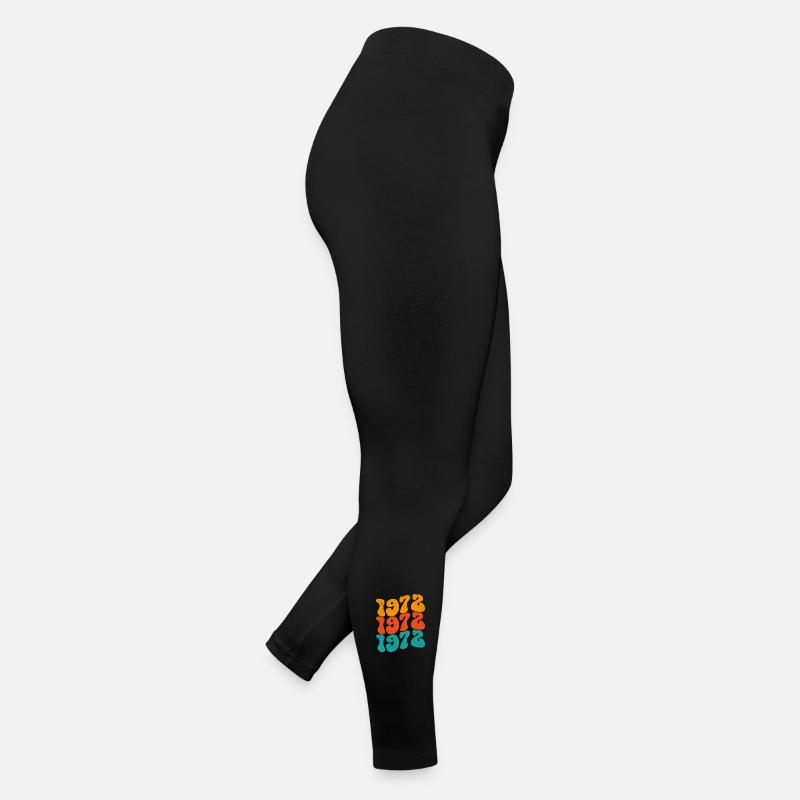 Vintage 1972 Frauen Jersey Leggings
