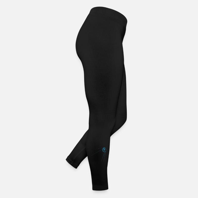 Sputnik 1 Satellit Frauen Jersey Leggings
