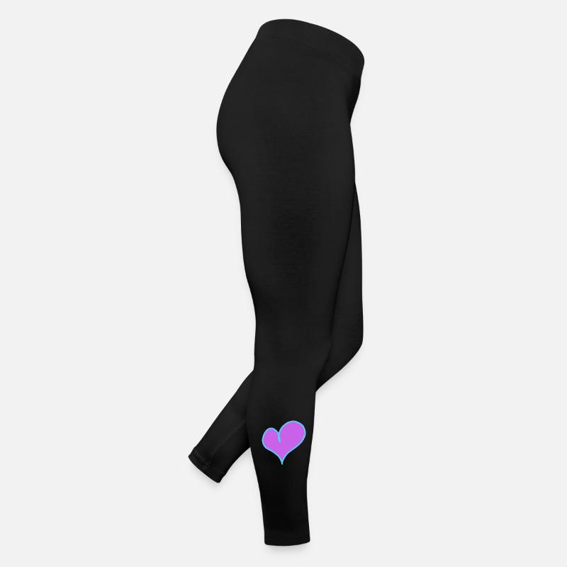Herz Valentin Liebe Freundin Freund Frauen Jersey Leggings