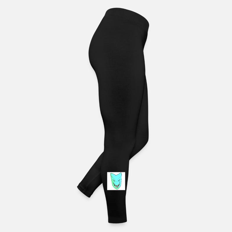 Smiling mask in gradient Women’s Jersey Leggings