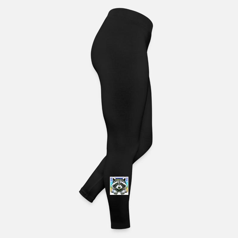 Waschbär Frauen Jersey Leggings
