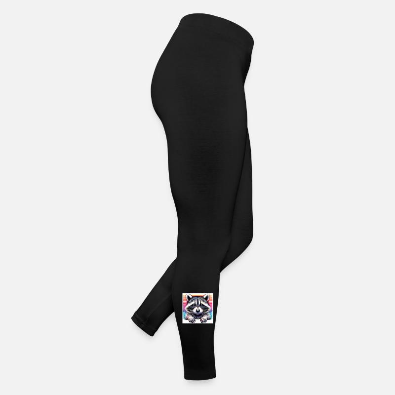 Waschbär Frauen Jersey Leggings