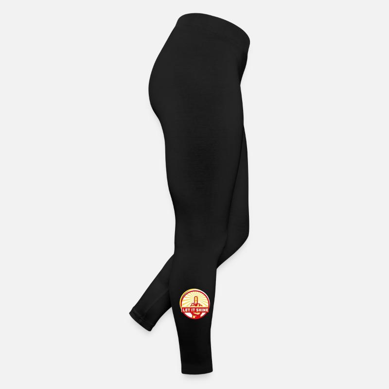 Laisse-le briller Legging en jersey Femme