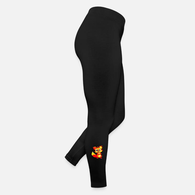 Charme Toon Renard Ardent Legging en jersey Femme