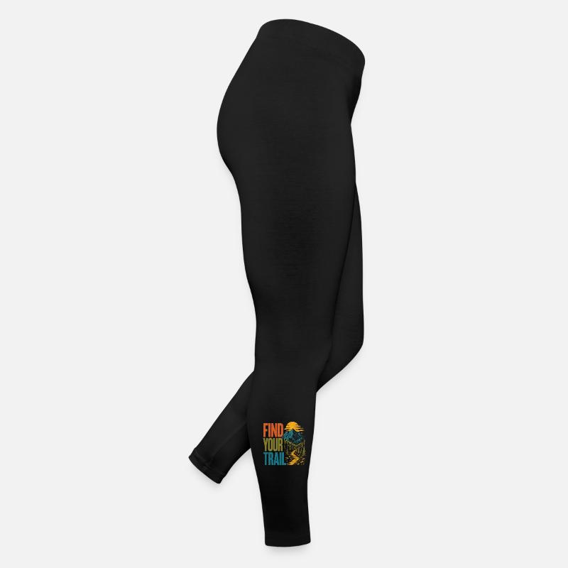 Berge – Finde deine Spur Frauen Jersey Leggings