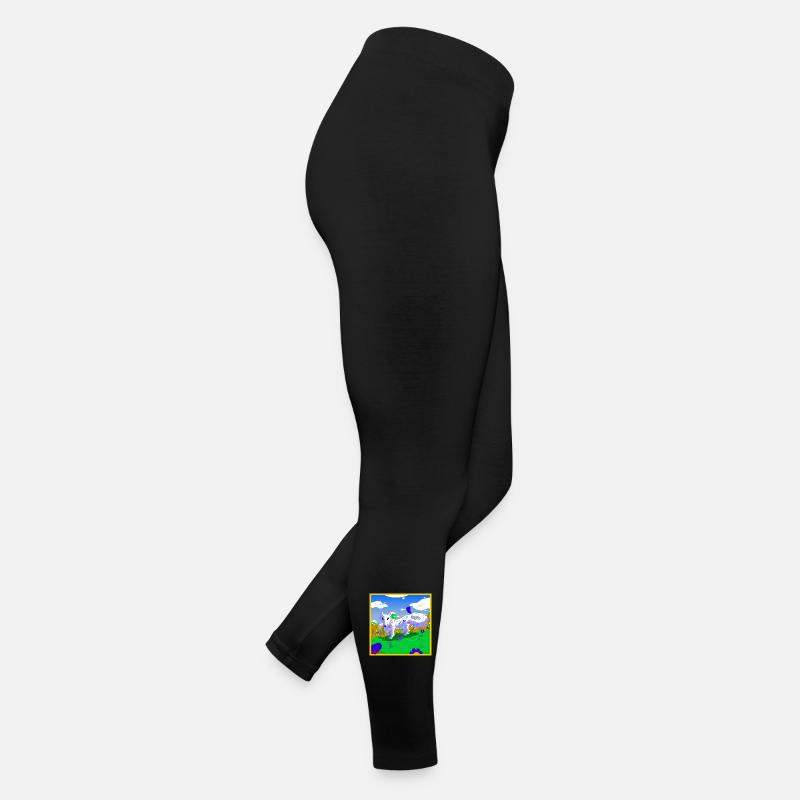 loup_blanc Frauen Jersey Leggings
