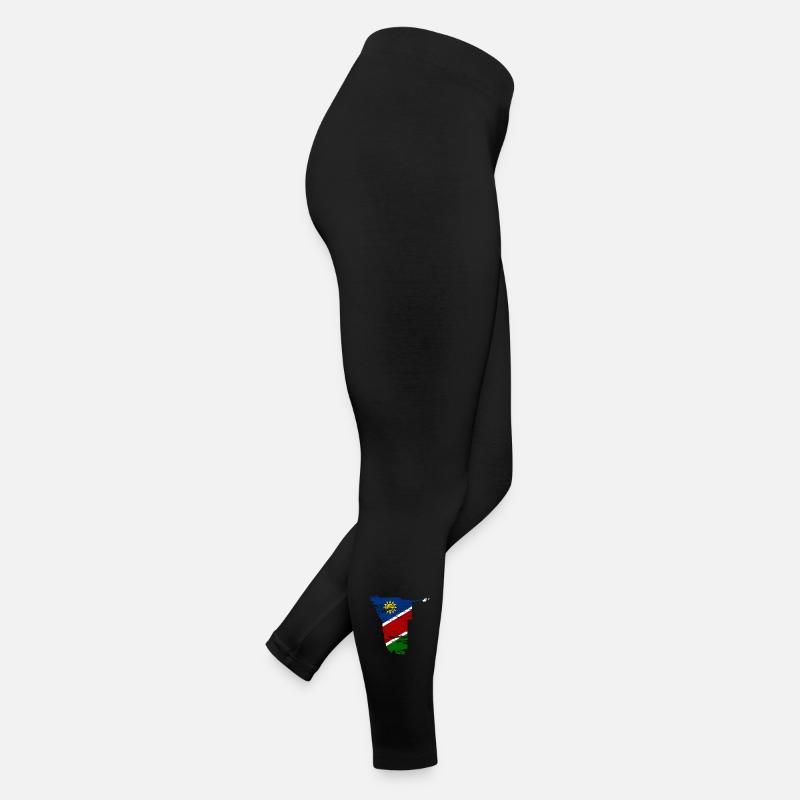 Carte de Namibie utilisée Legging en jersey Femme