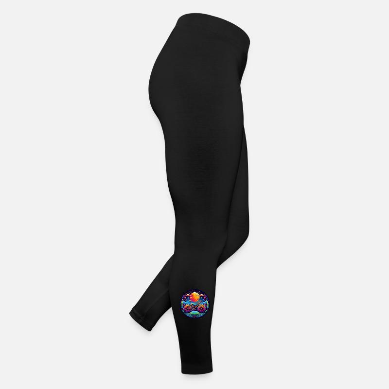 Cycling abstraction for cyclists Women’s Jersey Leggings