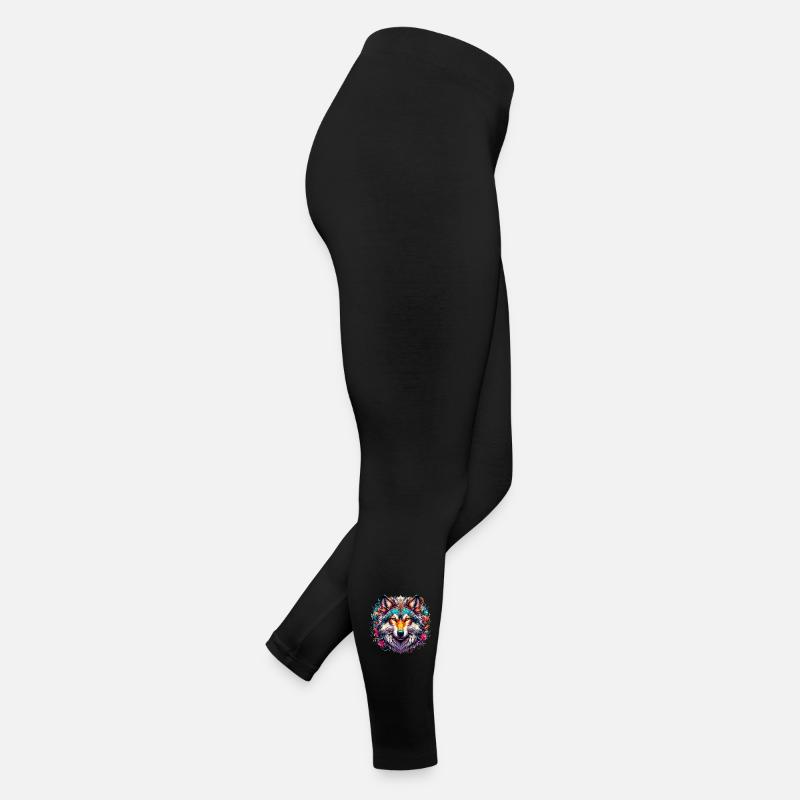 Wolf Frauen Jersey Leggings