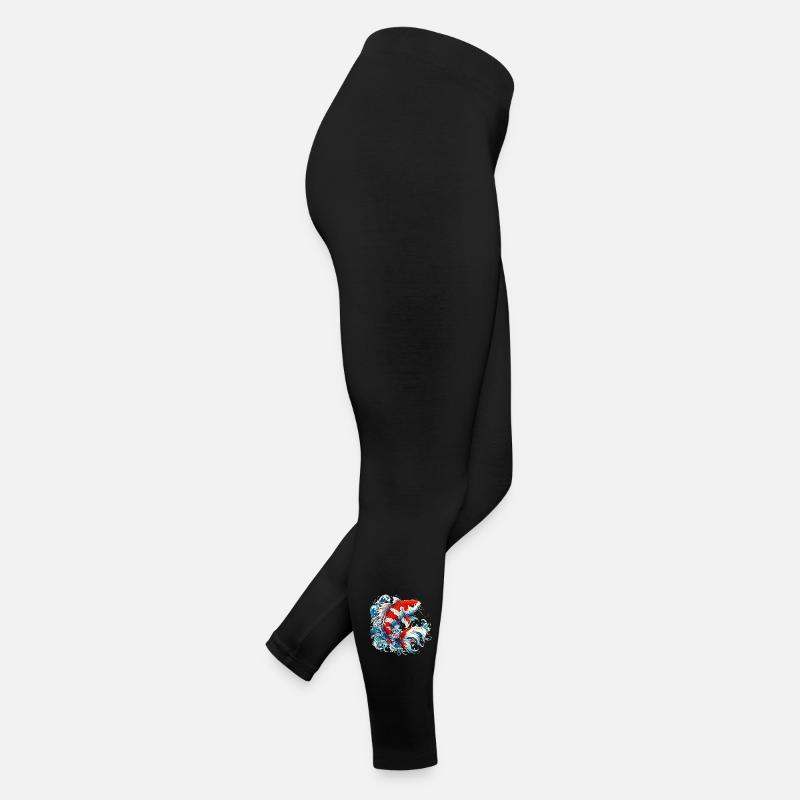 Japanese Japanese Koi Carpfish Women’s Jersey Leggings