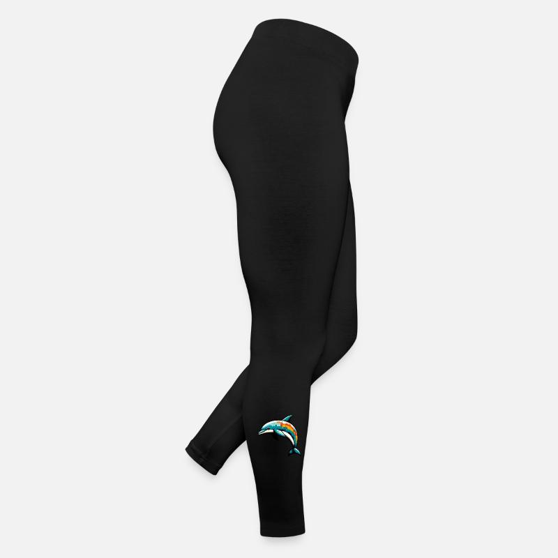Delfin Frauen Jersey Leggings