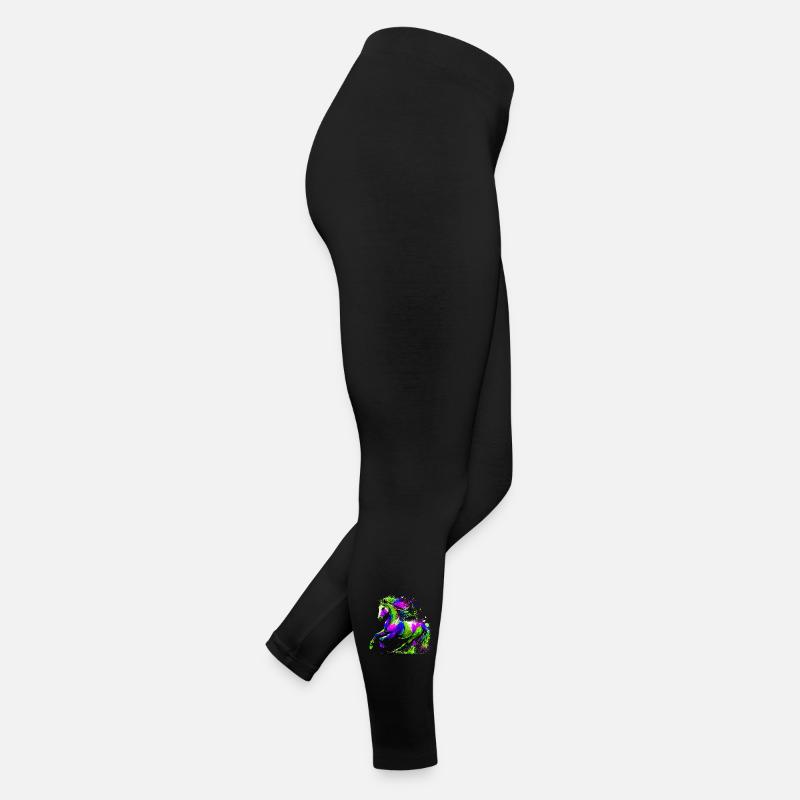 Pferd Frauen Jersey Leggings