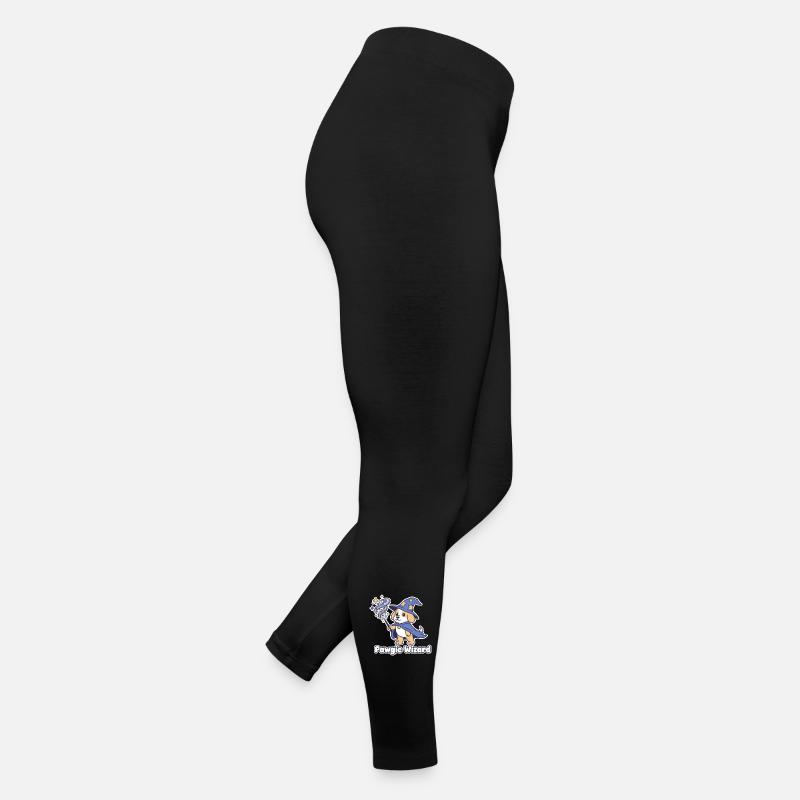 Pawagic Wizard Magic Dog Women’s Jersey Leggings