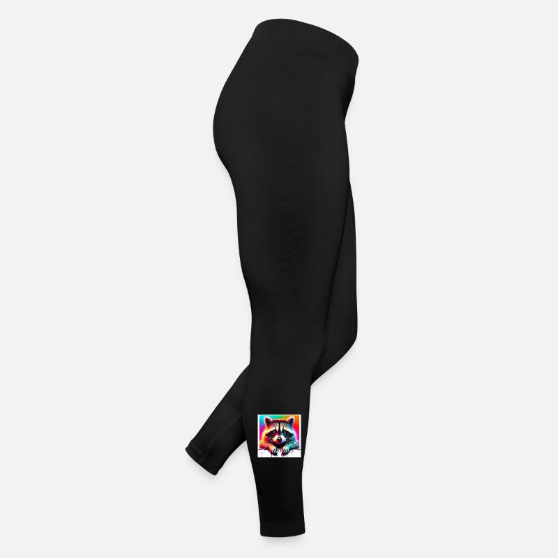 Waschbär Frauen Jersey Leggings