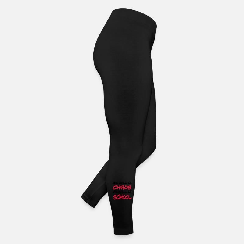 Schule Frauen Jersey Leggings