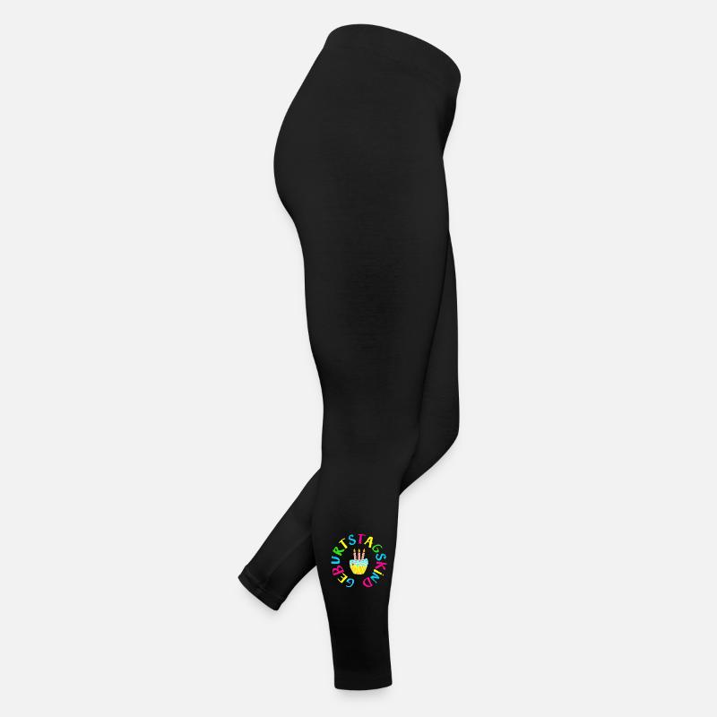 Geburtstagskind / Geburtstag, Geburtstagskuchen Frauen Jersey Leggings