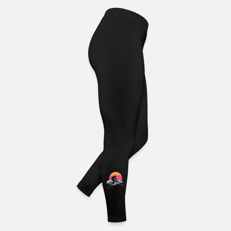 Amateurs de VTT des années 90 Legging en jersey Femme