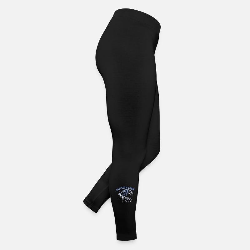 Squelette loup-garou graffiti Legging en jersey Femme