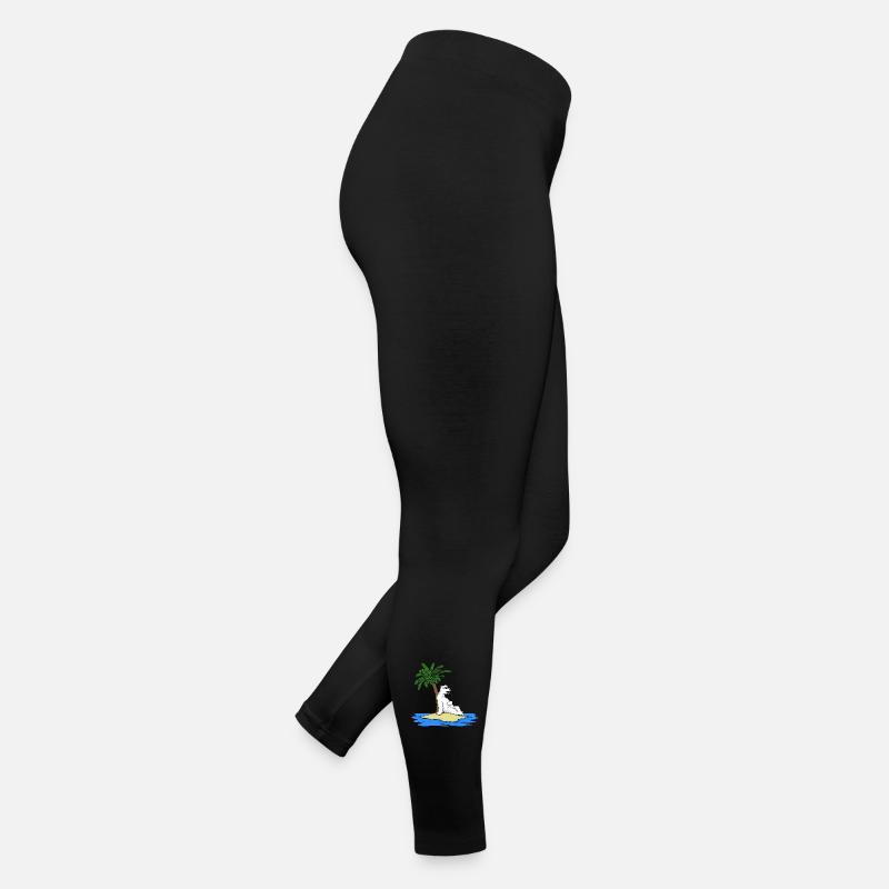 Heißer Eisbär Frauen Jersey Leggings