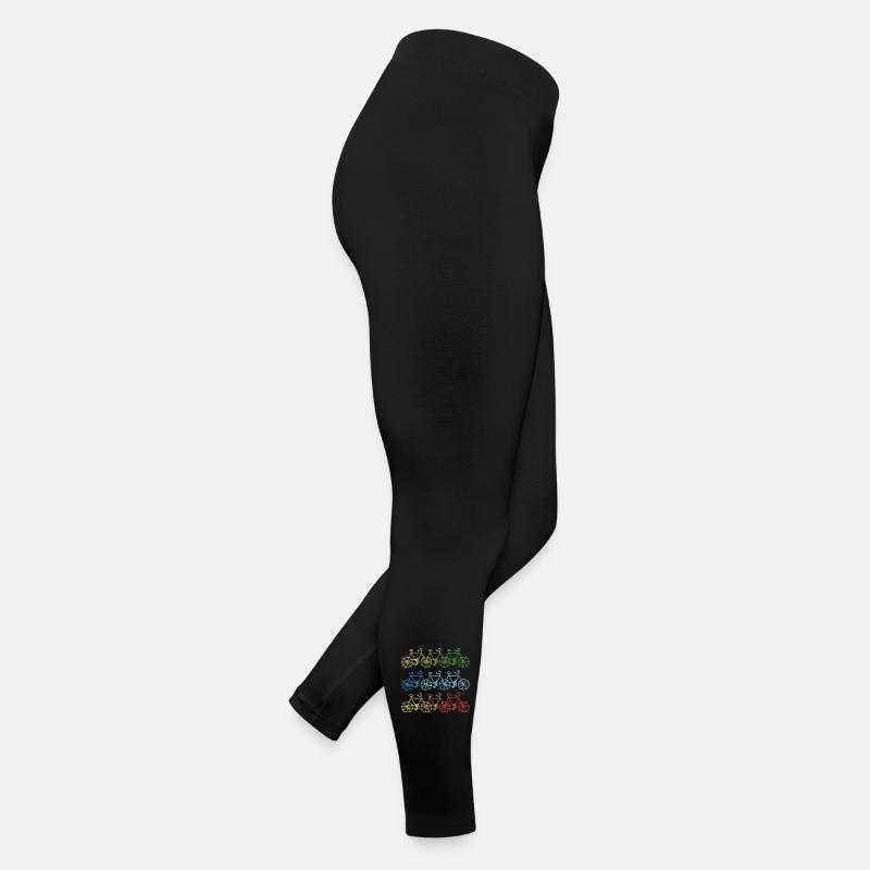 Colorful Bicycles Bicycle Gift Women’s Jersey Leggings