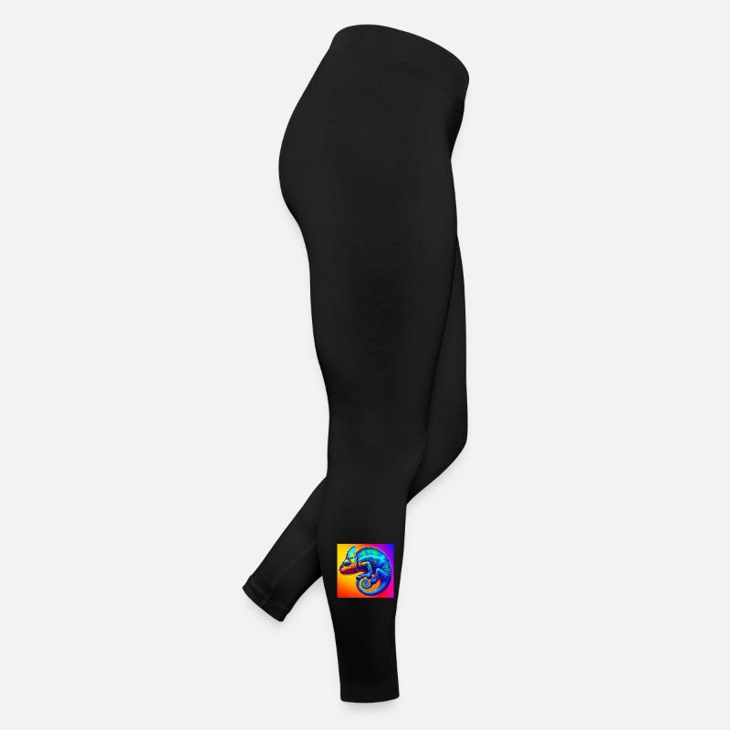 Chamäleon Frauen Jersey Leggings