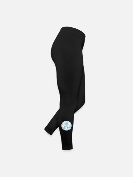 Hurra endlich Urlaub Urlaubszeit Urlaubstimmung - Frauen Jersey Leggings - Schwarz - Rechts